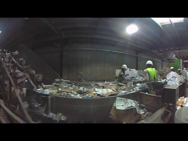 From Your Recycle Bin to China: 360 Recycling Plant Tour