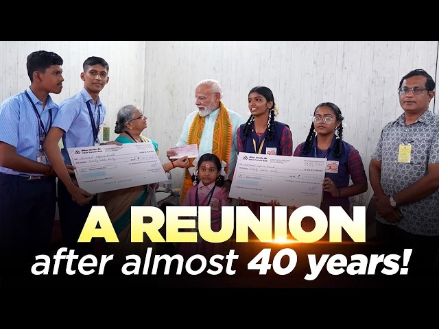 PM Modi’s reunion with Girija Amma shines a light on her education work
