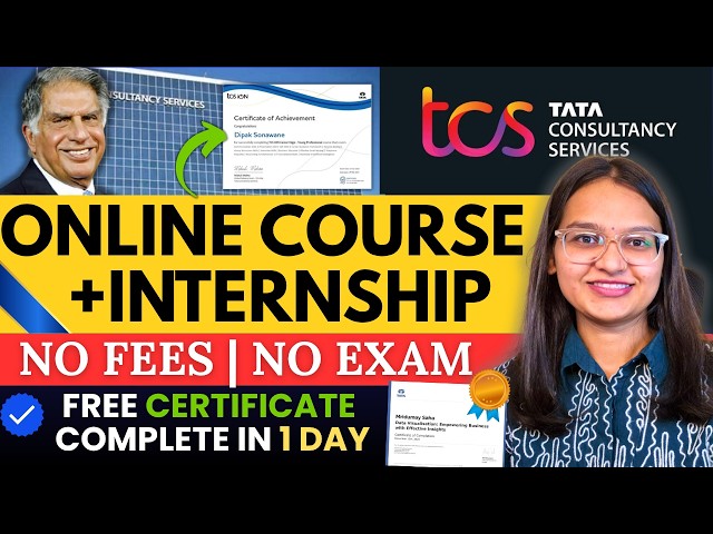 🚀TATA (FREE) Virtual Internship + Course 2026 | Free Certificate | No Fees No Exam | Apply Now