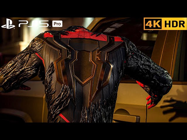 (PS5 PRO) Venom Takes over Hybrid Tom Holland Vs Hunters | 4K HDR |