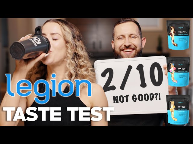 Rating Legion Protein Powders (Blind Taste Test) + GIVEAWAY!!
