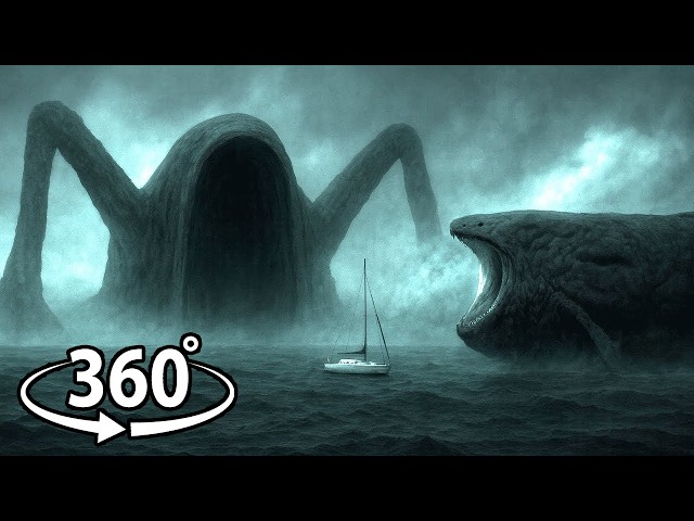 360° VR BLOOP vs SEA EATER | Underwater Horror Survival Experience