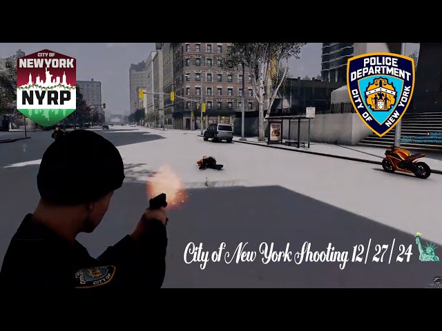 🗽🗽 New York Police Department Shooting | NYRP FIVEPD | FIVEM