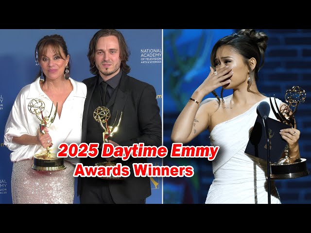 2025 Daytime Emmy Winners Revealed! Soap Opera Stars Shine Bright! Who Took Home the Gold? 🏆✨