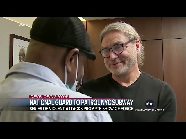 NY Deploys National Guard to Crack Down on NYC Subway Crime | ABC News | Disneyverse