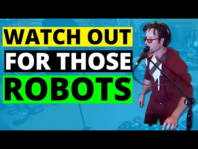 Watch out for those robots. They've got radioactive snot