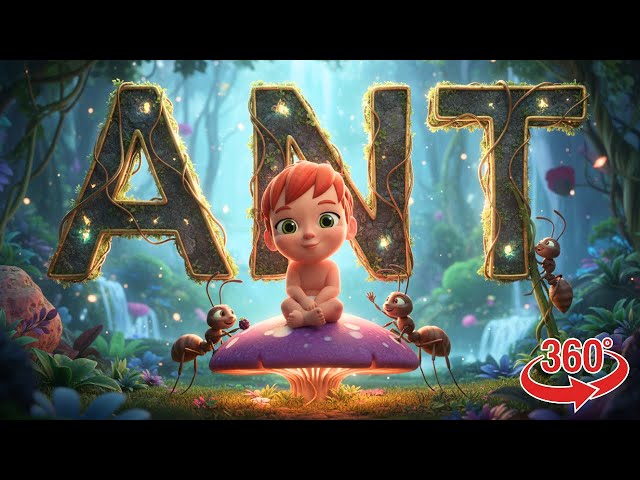 🐜 ANT — “How to Write ANT | Easy Animal Word for Kids Learning English”