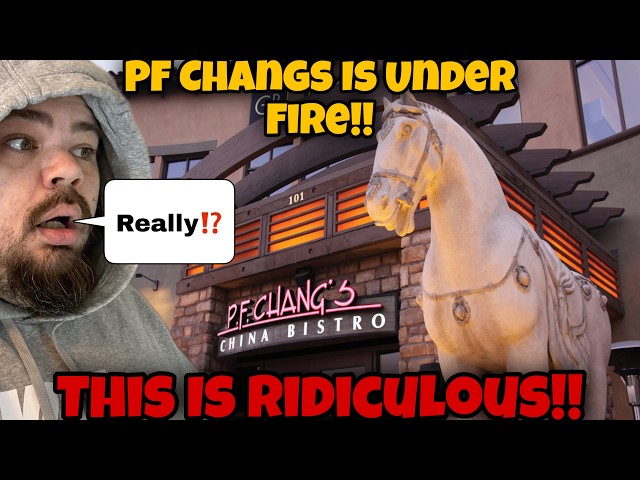 P.F. Chang’s Is Getting Called Out Now !!!