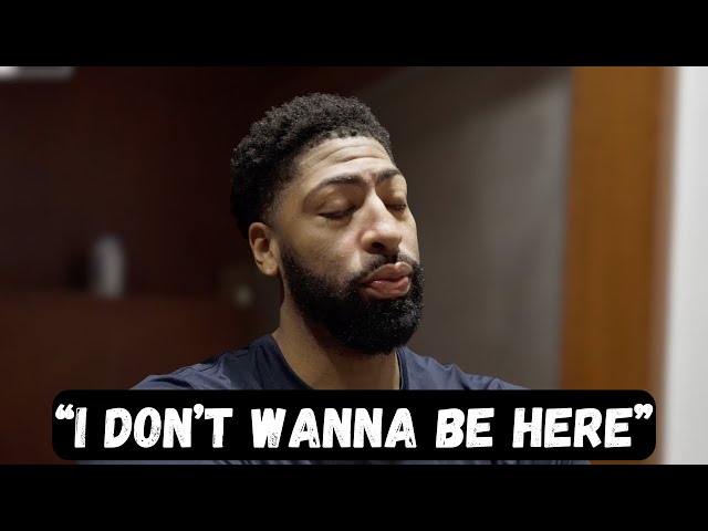 Anthony Davis REACTS to being traded to the Washington Wizards - FIRST INTERVIEW after trade