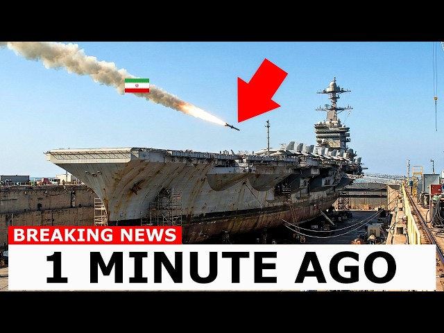 Iran Attacked USS Gerald Ford While It Was Under Repair — America's Response Was...