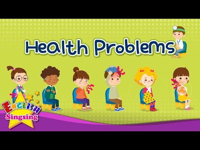 Health Problems - hospital play - Kids vocabulary - Learn English for kids