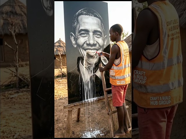I Engraved Barack Obama on Dark Glass ✨ | Amazing Art