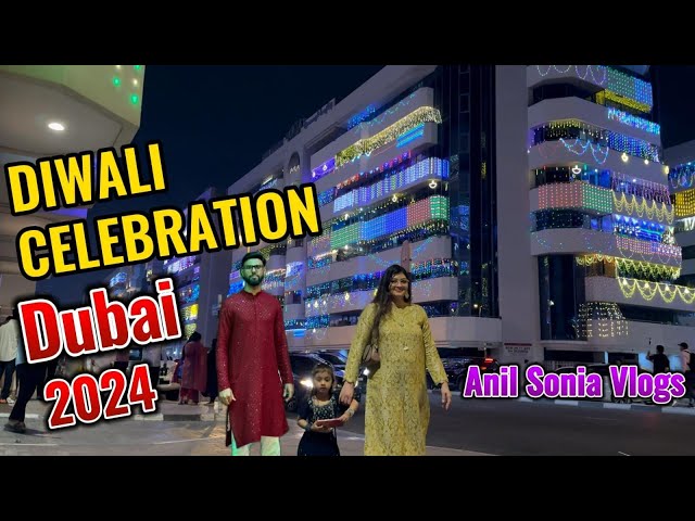 My First Vlog | Diwali Celebration In Dubai | Dubai Fireworks