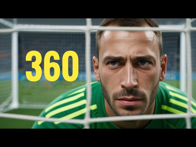 Be the World Cup Goalkeeper in 360° – Can You Save Every Shot?