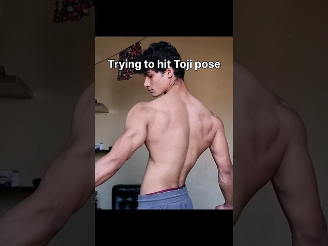 The Toji physique 🤌🫶 #bodybuilding #toji #homework out #calisthenics