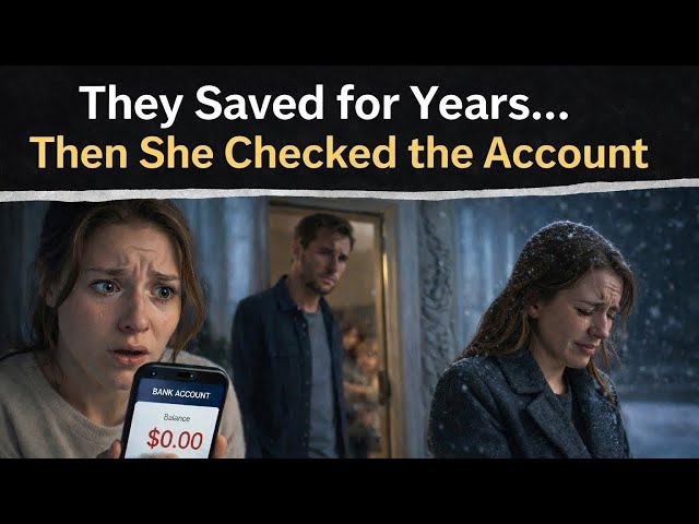 They Saved for Years… Then She Checked the Account 
