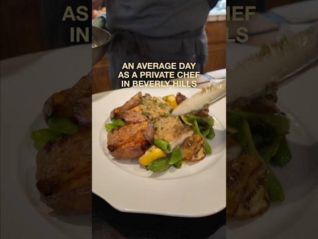 An average day as a personal chef in Beverly Hills