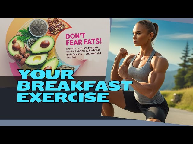 What's in your breakfast Exercise tips to keep you active and fit! Let's go#usa #healthandwellness