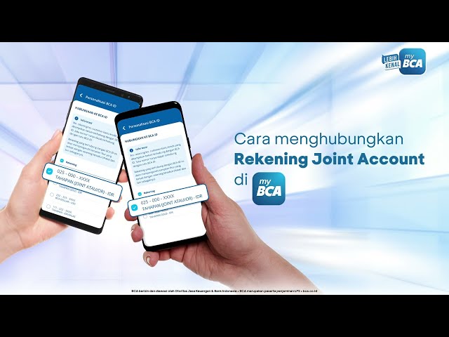 Tutorial Menghubungkan Rekening Joint Account di myBCA