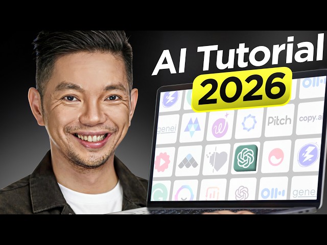 AI Tutorial for Beginners 2026: How To Use AI & Build ANYTHING