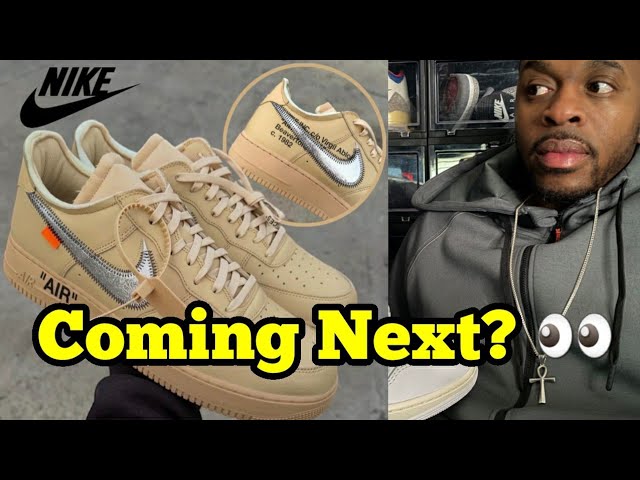 Virgil Abloh Archive x Nike Air Force 1 Sesame Release?