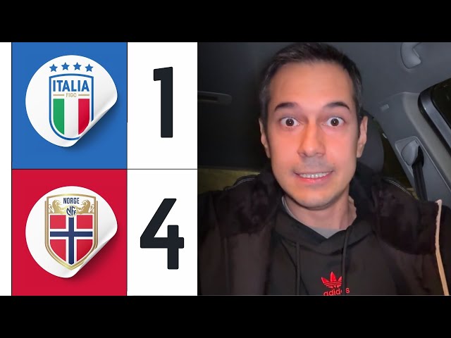 LET'S CONTINUE TO TOLERATE THIS DISGUST and CRITICIZE SINNER‼️ ITALY-NORWAY 1-4