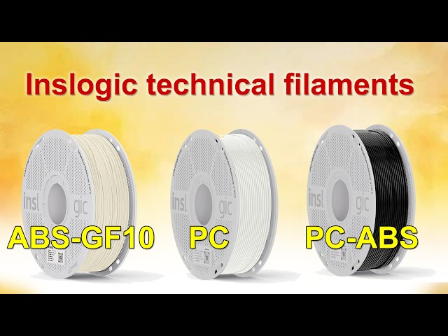 Inslogic ABS-GF10 vs PC vs PC-ABS: Which Engineering Filament Wins?