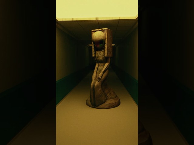 SCP-173 in the BACKROOMS?? #scp173 #backrooms #scp