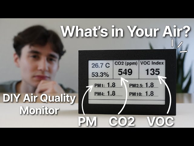 I Built a Device to Track My Air (DIY Air Quality Monitor)