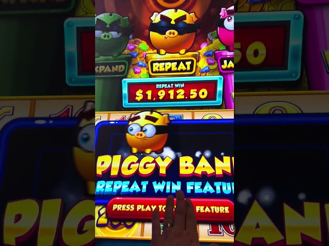 🐷💰 2nd BIGGEST JACKPOT of My Life! Trifecta Pig Bonus on Bank Buster Buffalo! 🎰🔥