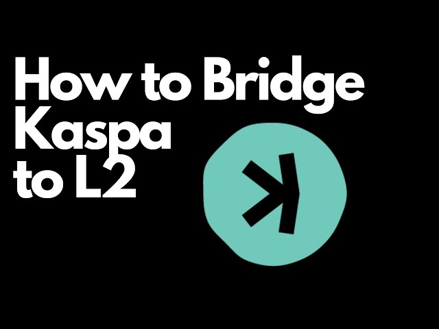Bridging KASPA to Kasplex L2