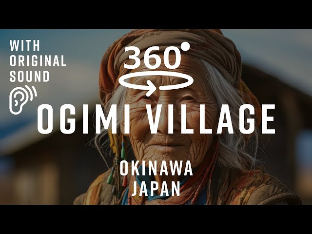 Ogimi Village, Okinawa 🇯🇵 Japan | 360° Walking Tour | Original Sound