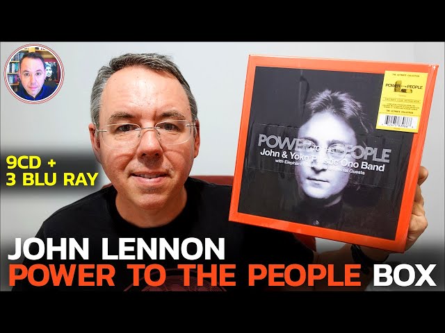 John Lennon POWER TO THE PEOPLE *Full Music Review* & Unboxing 9CD + 3 Blu Ray