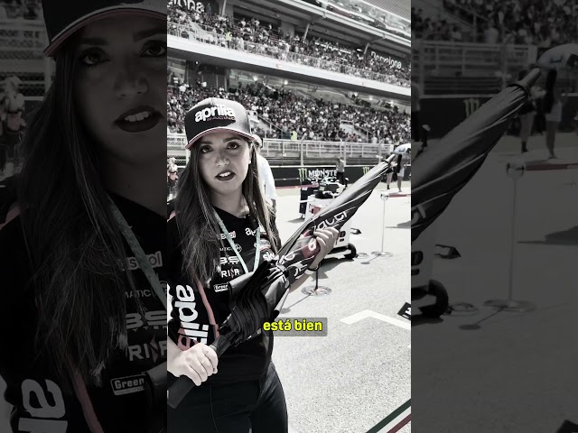 Así Se Vive Ser Paragüera de Jorge Martín Con Aprilia 🏍️🏁