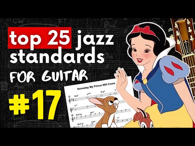 SOMEDAY MY PRINCE WILL COME Guitar Lesson (tab, chords, scales) | Top Jazz Standards for Guitar #17