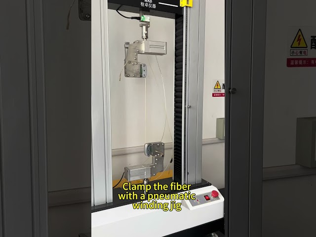 Fiber filament tensile test#testingequipment #customized  #customized #tensiletesting #tensile