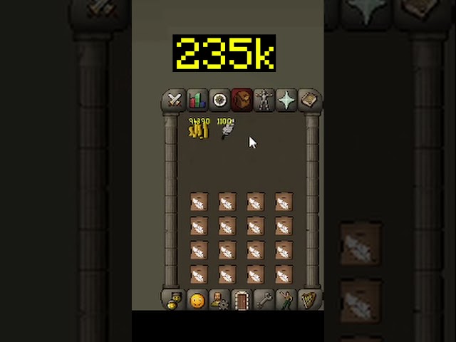How to make more money in f2p selling feathers #oldschoolrunescape #moneymaking #osrstips