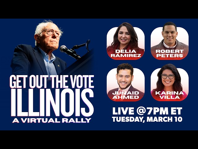 Get Out The Vote in Illinois (LIVE at 7PM ET)