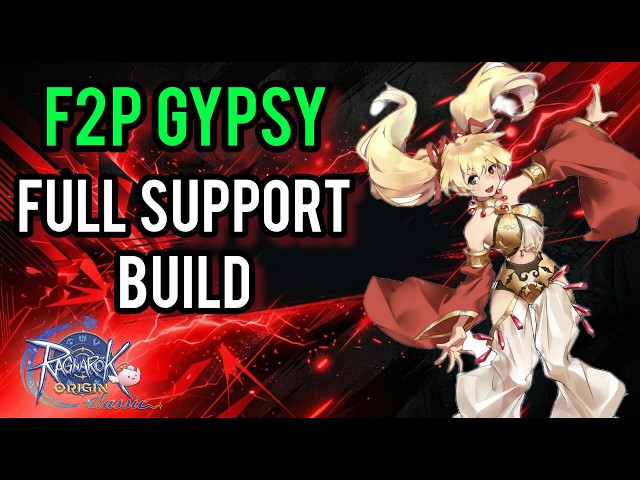 F2P Gypsy FULL SUPPORT Build! 🔥 Best Budget Setup in Ragnarok Origin Classic