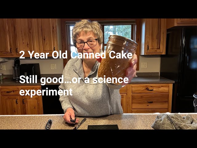 Canned Cake Taste Test: 2 Years Later | Is It Still Good?