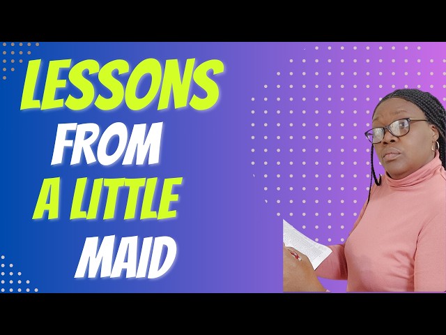 Bible Character Study: The Remarkable Lesson From A Little Maid