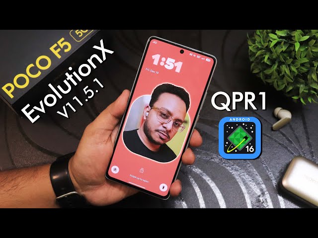 Android 16 QPR1 is finally here! 💯 (POCO F5 x EvoltuionX)