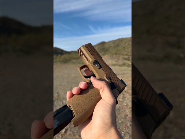 Sig P320 M18 review  #sig #handgun #custom #military #duty #militaryservice #army #navy #marine