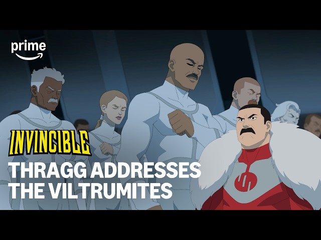 Thragg Addresses the Viltrumites | Invincible | Prime Video
