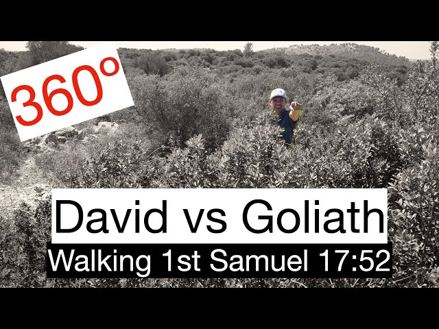 360º David and Goliath, 1st Samuel 17:52