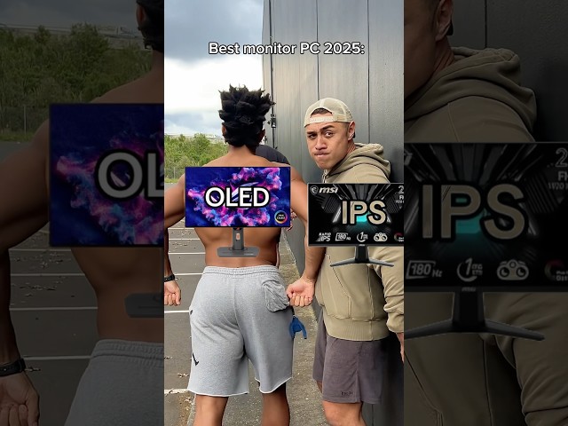 Whats the better monitor? #pcgaming #oled #gaming #pcgamer