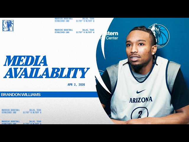 Brandon Williams | Practice Media Availability | 4/2/26