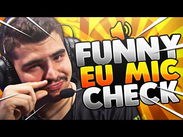 Funniest Moments of EU LCS Mic Check 2018!