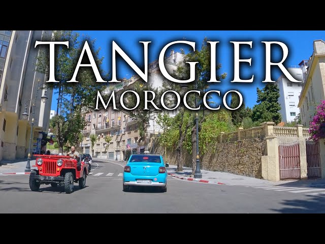 Driving in Tangier - Morocco (4K) Part 1 of 2