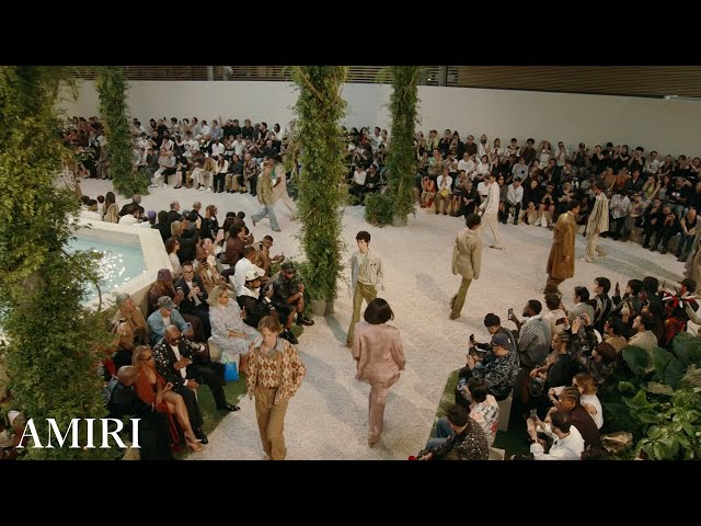 AMIRI SPRING-SUMMER 2026 RUNWAY SHOW